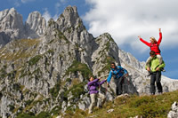 Urlaub in den Bergen in Österreich
