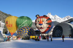 Ballonwochen in Filzmoos, Österreich