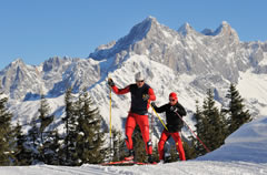 Langlaufen in Filzmoos, Österreich