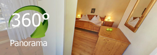 Panoramabild Doppelzimmer